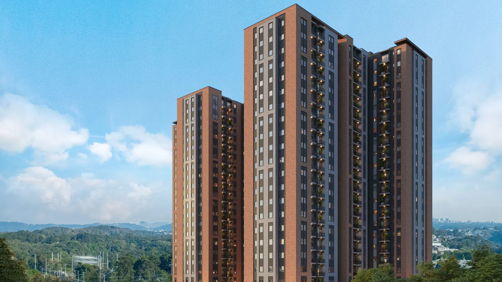 Edificio del proyecto Parque Portales